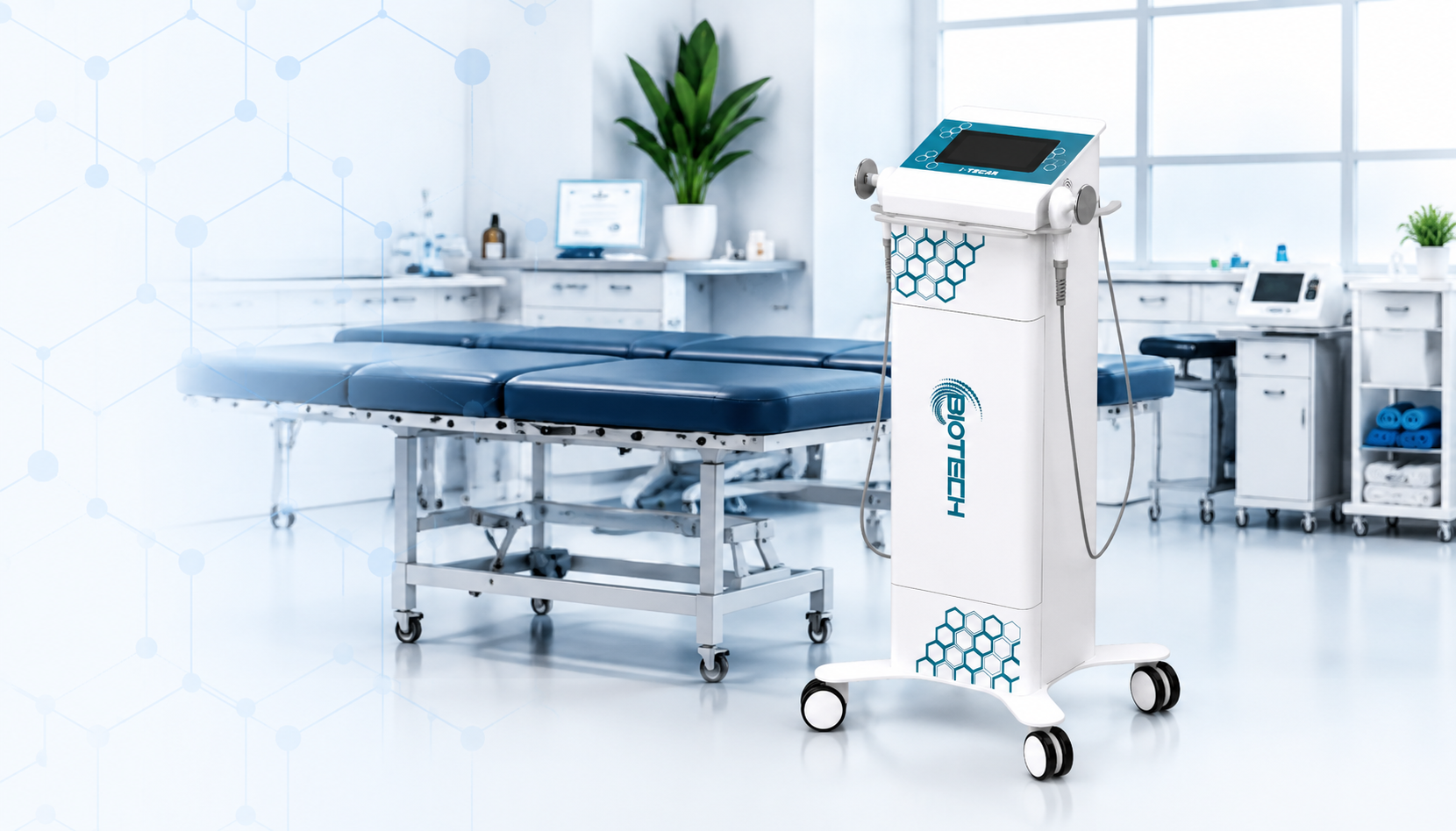 Advanced therapy equipment at Curativo Clinic